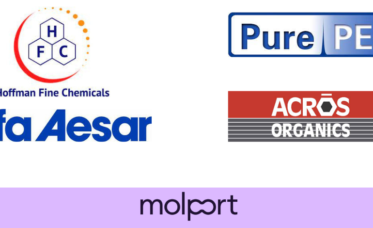 New suppliers to Molport database