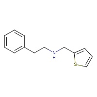 (2-phenylethyl)(thiophen-2-ylmethyl)amine