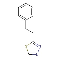 2-(2-phenylethyl)-1,3,4-thiadiazole