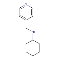 N-(pyridin-4-ylmethyl)cyclohexanamine