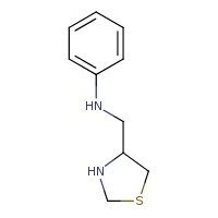 N-(1,3-thiazolidin-4-ylmethyl)aniline