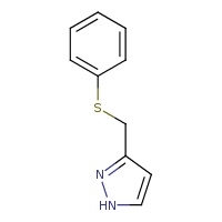 3-[(phenylsulfanyl)methyl]-1H-pyrazole