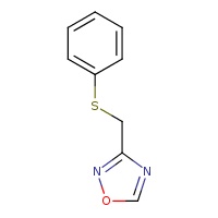 3-[(phenylsulfanyl)methyl]-1,2,4-oxadiazole