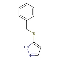 5-(benzylsulfanyl)-1H-pyrazole