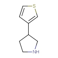 3-(thiophen-3-yl)pyrrolidine