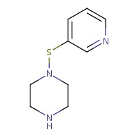 1-(pyridin-3-ylsulfanyl)piperazine