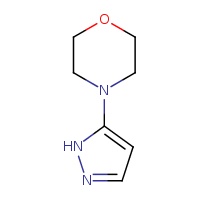 4-(1H-pyrazol-5-yl)morpholine