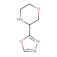 3-(1,3,4-oxadiazol-2-yl)morpholine