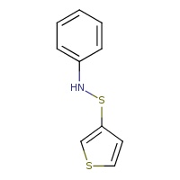 N-(thiophen-3-ylsulfanyl)aniline