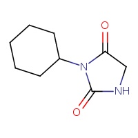 3-cyclohexylimidazolidine-2,4-dione