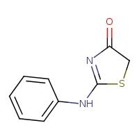 2-(phenylamino)-4,5-dihydro-1,3-thiazol-4-one