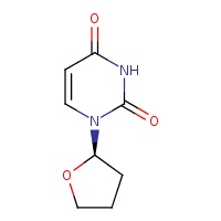 1-[(2R)-oxolan-2-yl]-1,2,3,4-tetrahydropyrimidine-2,4-dione