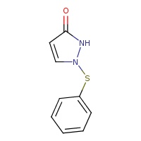 1-(phenylsulfanyl)-2,3-dihydro-1H-pyrazol-3-one