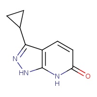 3-cyclopropyl-1H,6H,7H-pyrazolo[3,4-b]pyridin-6-one