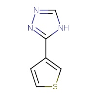 3-(thiophen-3-yl)-4H-1,2,4-triazole