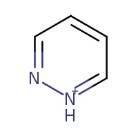 pyridazin-1-ium
