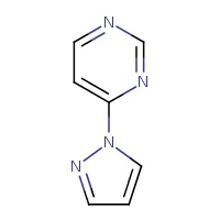 4-(1H-pyrazol-1-yl)pyrimidine