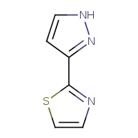 2-(1H-pyrazol-3-yl)-1,3-thiazole