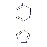 4-(1H-pyrazol-4-yl)pyrimidine