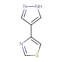 4-(1H-pyrazol-4-yl)-1,3-thiazole