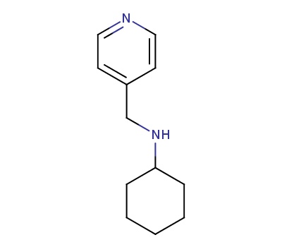 n-(pyridin-4-ylmethyl)cyclohexanamine