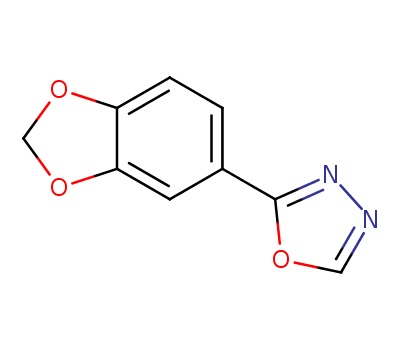 2-(2h-1,3-benzodioxol-5-yl)-1,3,4-oxadiazole