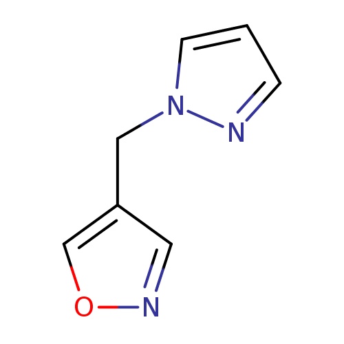 4-(pyrazol-1-ylmethyl)-1,2-oxazole