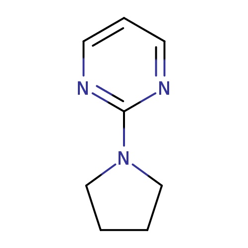2-(pyrrolidin-1-yl)pyrimidine